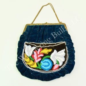 Bag Beaded with Victorian Clasp a