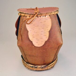 Birchbark Container with Bark Panels