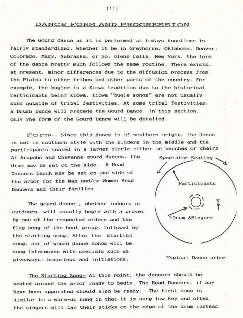 The Gourd Dance History page 11