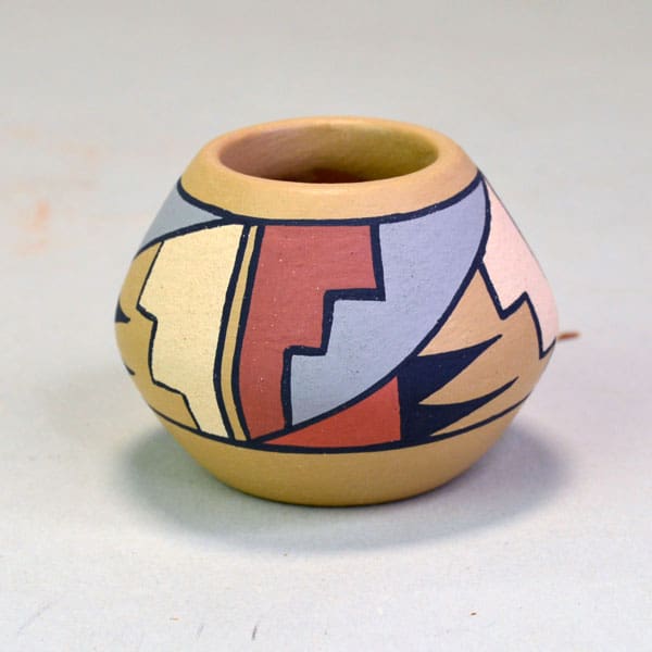 Pottery Small Jar by Joe & Thelma Talachy