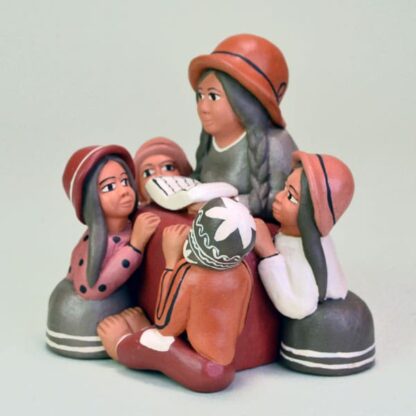 Pottery Storyteller Peruvian Style 1