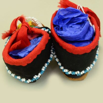 Moccasins Iroquois Style Infant Beaded c