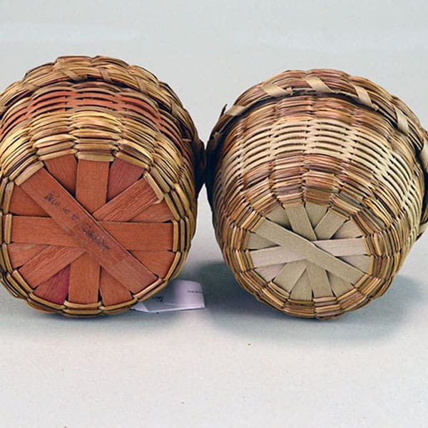 Baskets Small Ash & Sweetgrass Set