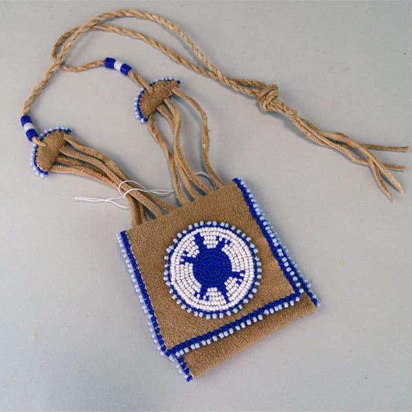 Puzzle Pouch with Turtle Rosette