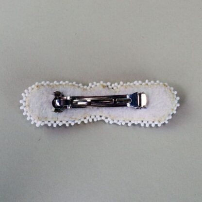 Barrette Beaded Twist 1