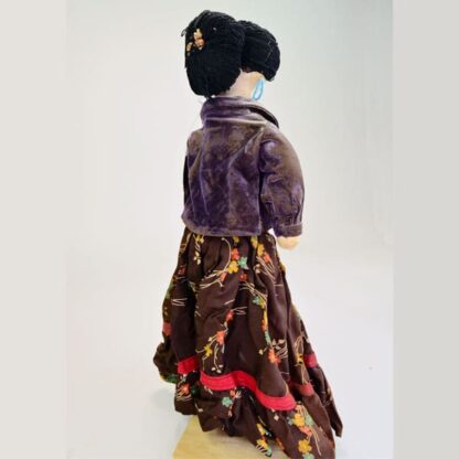 Doll Southwestern Black Hair back