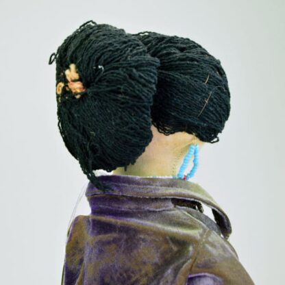 Doll Southwestern Black Hair hair