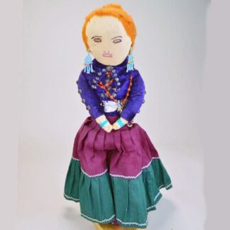 Doll Southwestern Orange Hair