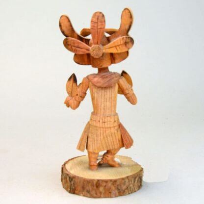 Katsina Wood Dancer back