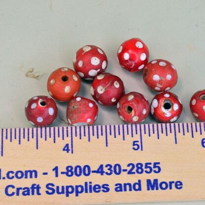 Trade Beads-Red Skunk