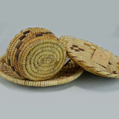 Set of 3 Papago Style Baskets. 3