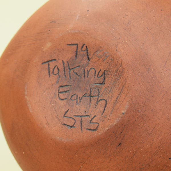 Pottery Talking Earth Signed STS
