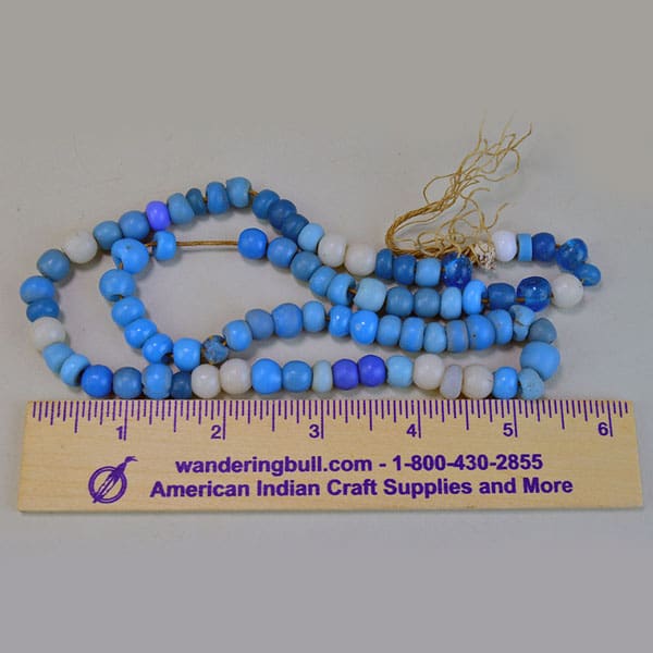 Trade Beads Blue and White Padre Beads