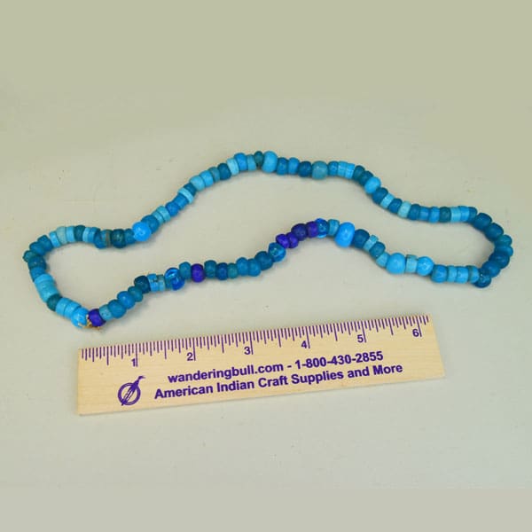 Trade Beads Blue Mixed Padre