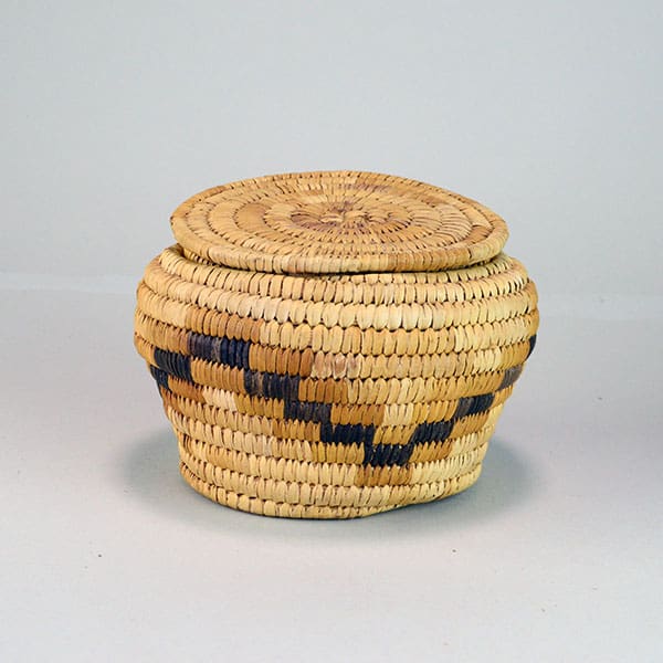 Basket with Cover Papago Style