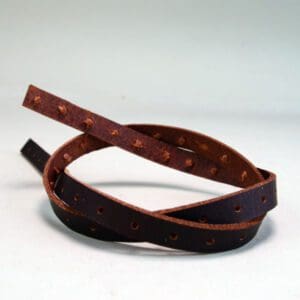 Breastplate Strips Saddle Leather