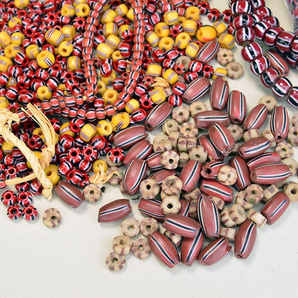 Trade Beads Assorted Striped Pony