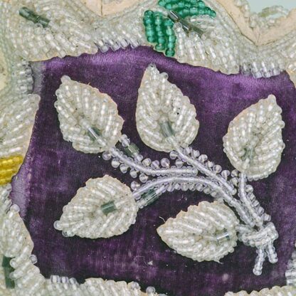 Whimsy Beaded Pincushion Pillow detail