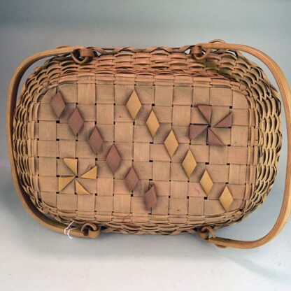 Basket Large Ash with Lid lid