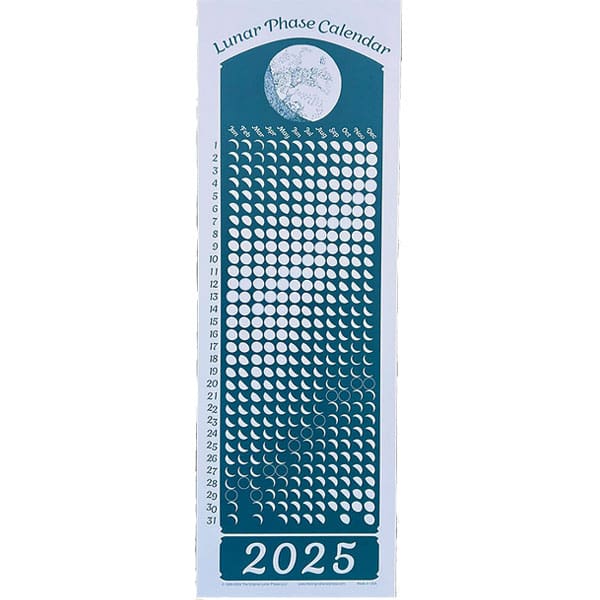 Calendar Lunar Phase 2025