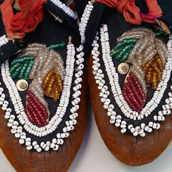 Moccasins Child's Iroquois Style vamps