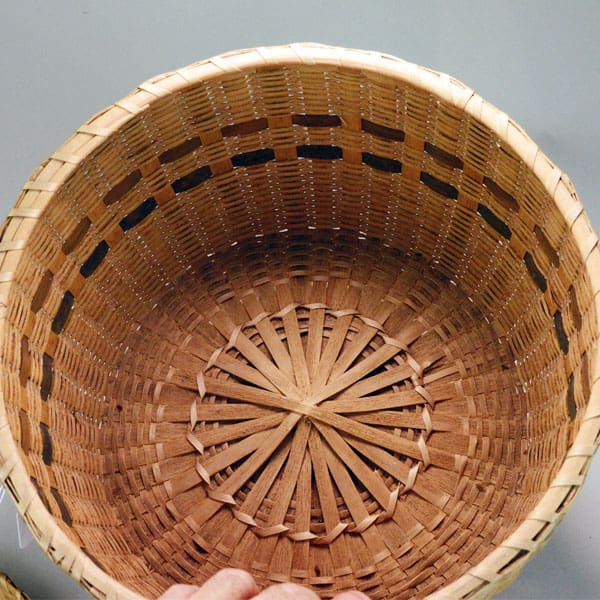 Basket Ash Side Handles inside