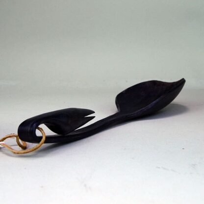 Bison Horn Spoon side view