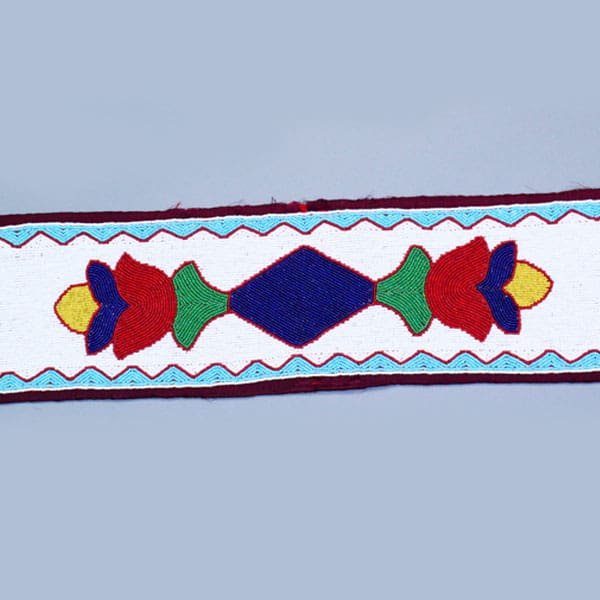 Otoe Style Beaded Blanket Strip. 5