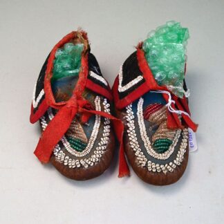 Moccasins Antique Child's Iroquois Style