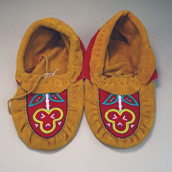 Moccasins Cree Style Moosehide