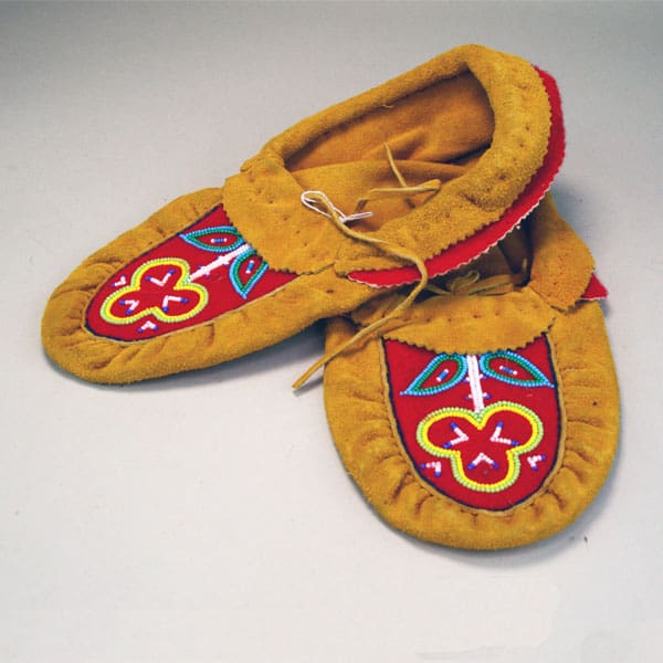 Moccasins Cree Style Moosehide