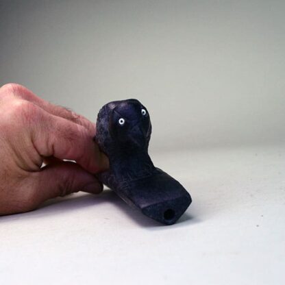 Pipe Soapstone Bird Effigy front