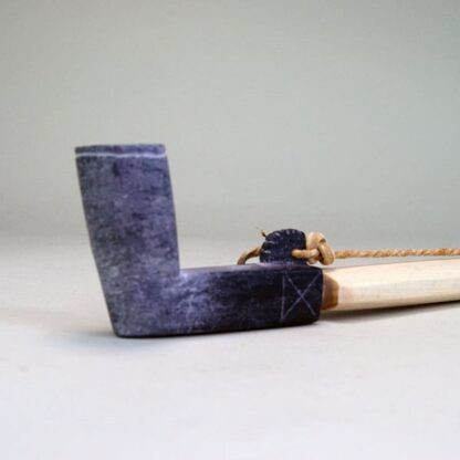 Eastern Woodland soapstone pipe. 2