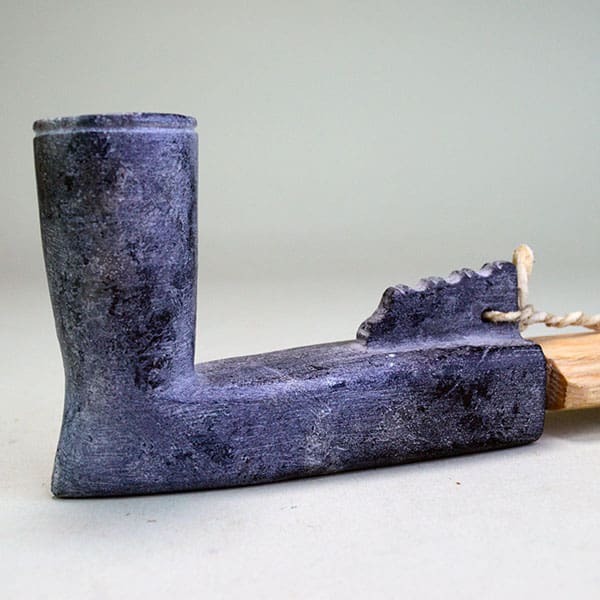 Eastern Woodlands soapstone pipe. 2