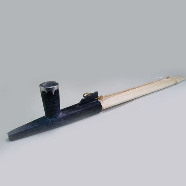 Great Lake Style Soapstone Pipe.