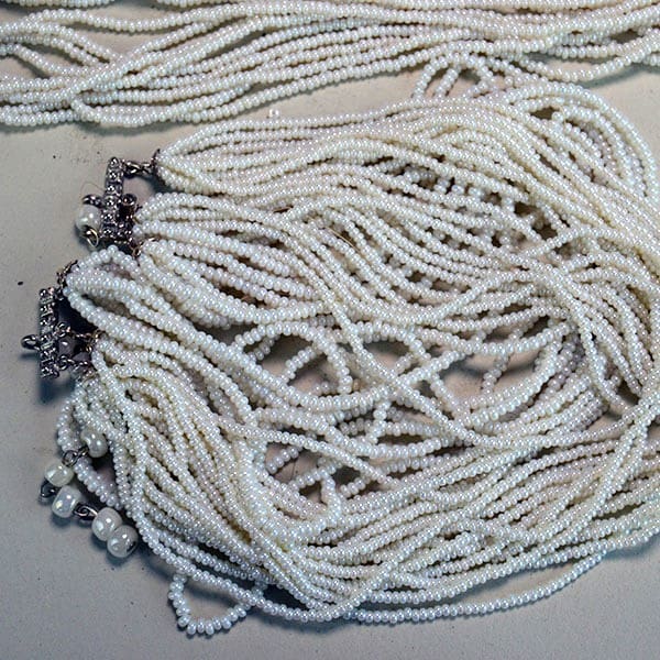 Seed Beads 10/0 White Pearl