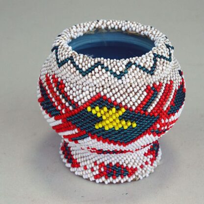 Jar Beaded Peyote Stitch side