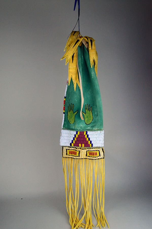 Pipe Bag Northern Plains Style back