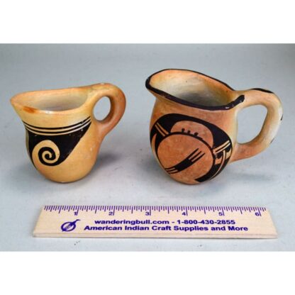 Pottery Pitcher Set with ruler