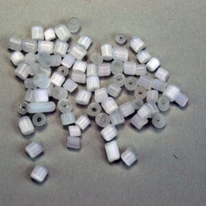 Tile Beads Antique Frosted