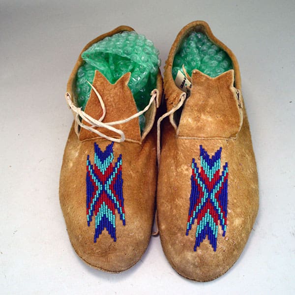 Moccasins Moosehide Cree Style