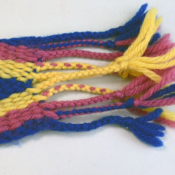 Turban Woven Yarn fringe