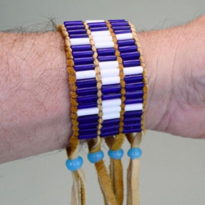 3 Row Wampum Bead Bracelet Kit