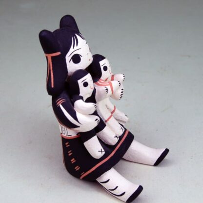 Pottery Storyteller Cochiti side