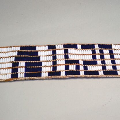 Wampum Belt 6 Row 1620 wigwam & 1620