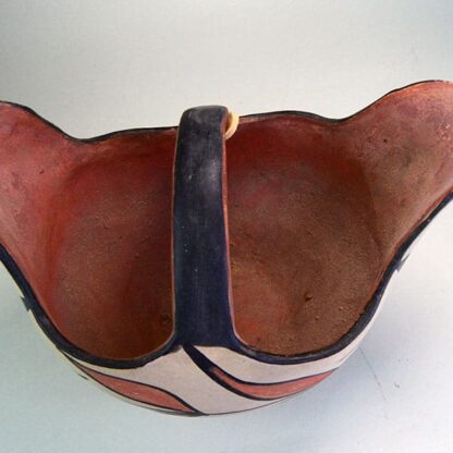 Pottery Double Spout inside