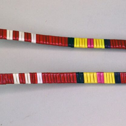 Quilled Slats Red & Yellow front detail