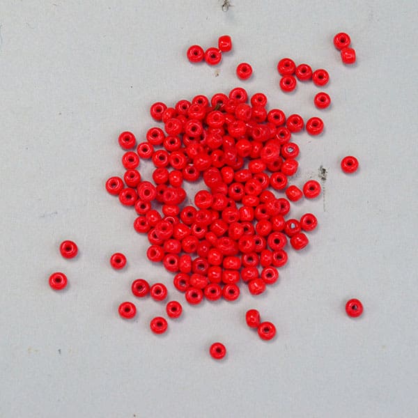 10/0 Red Italian Seed Beads