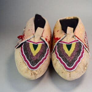 Moccasins Antique Ribbonwork