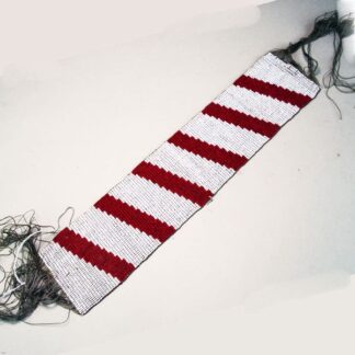 Wampum Belt Seed Bead Red